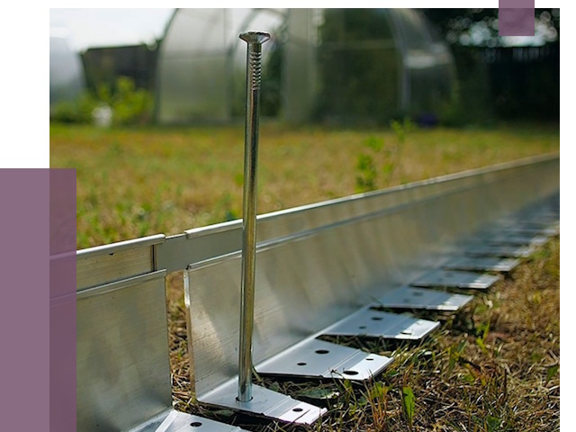 Металлические бордюры для газона в Вязьме от 4318 руб. | ПРОЛЁТ-Взь