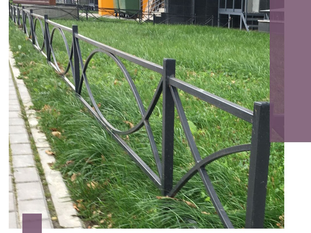 Газонные ограждения из металла в Вязьме — монтаж и продажа