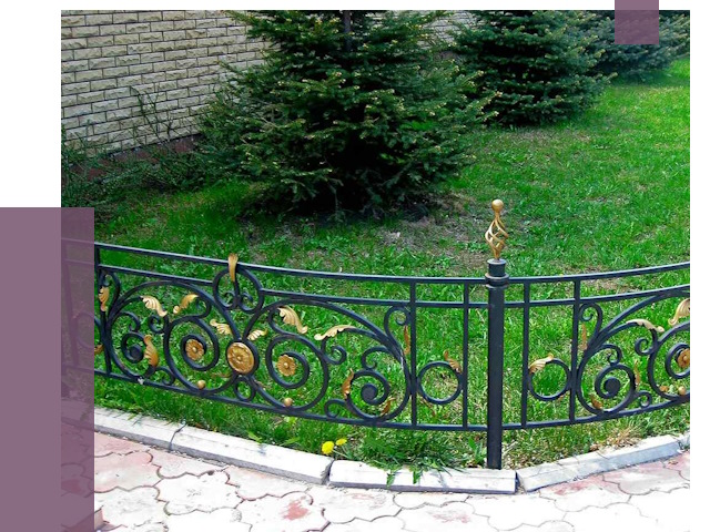 Кованые газонные ограждения в Вязьме от 7660 руб. — ПРОЛЁТ-Взь