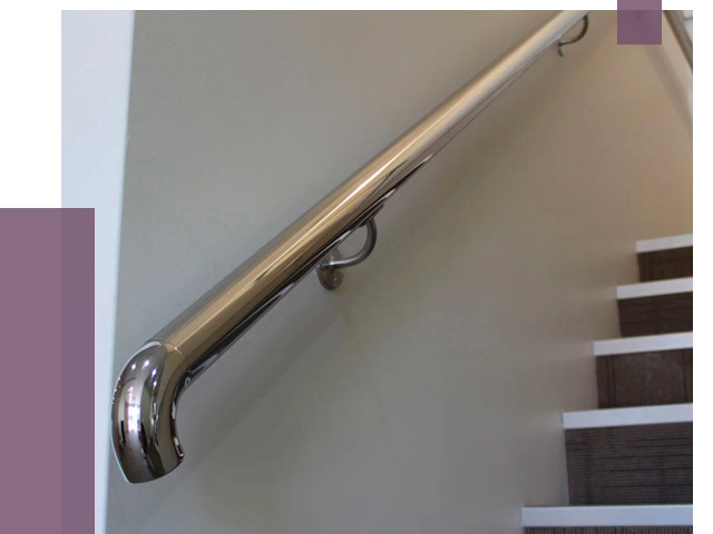 Изготовление поручней в Вязьме от 4627 руб. | ПРОЛЁТ-Взь