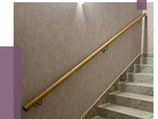 Пристенные поручни в Вязьме под ключ от 3959 руб. 