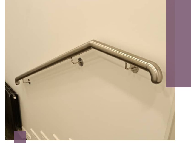 Изготовление пристенных поручней в Вязьме под ключ за сроки