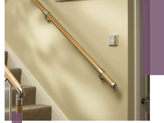 Монтаж пристенных поручней профессионально в Вязьме