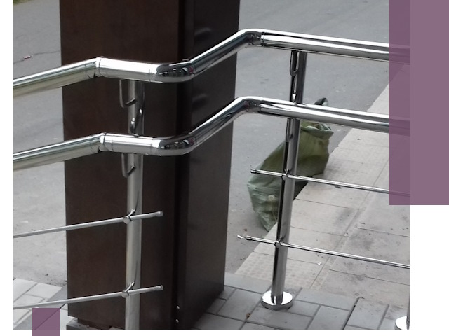 Монтаж поручней из нержавеющей стали в Вязьме качественно и быстро